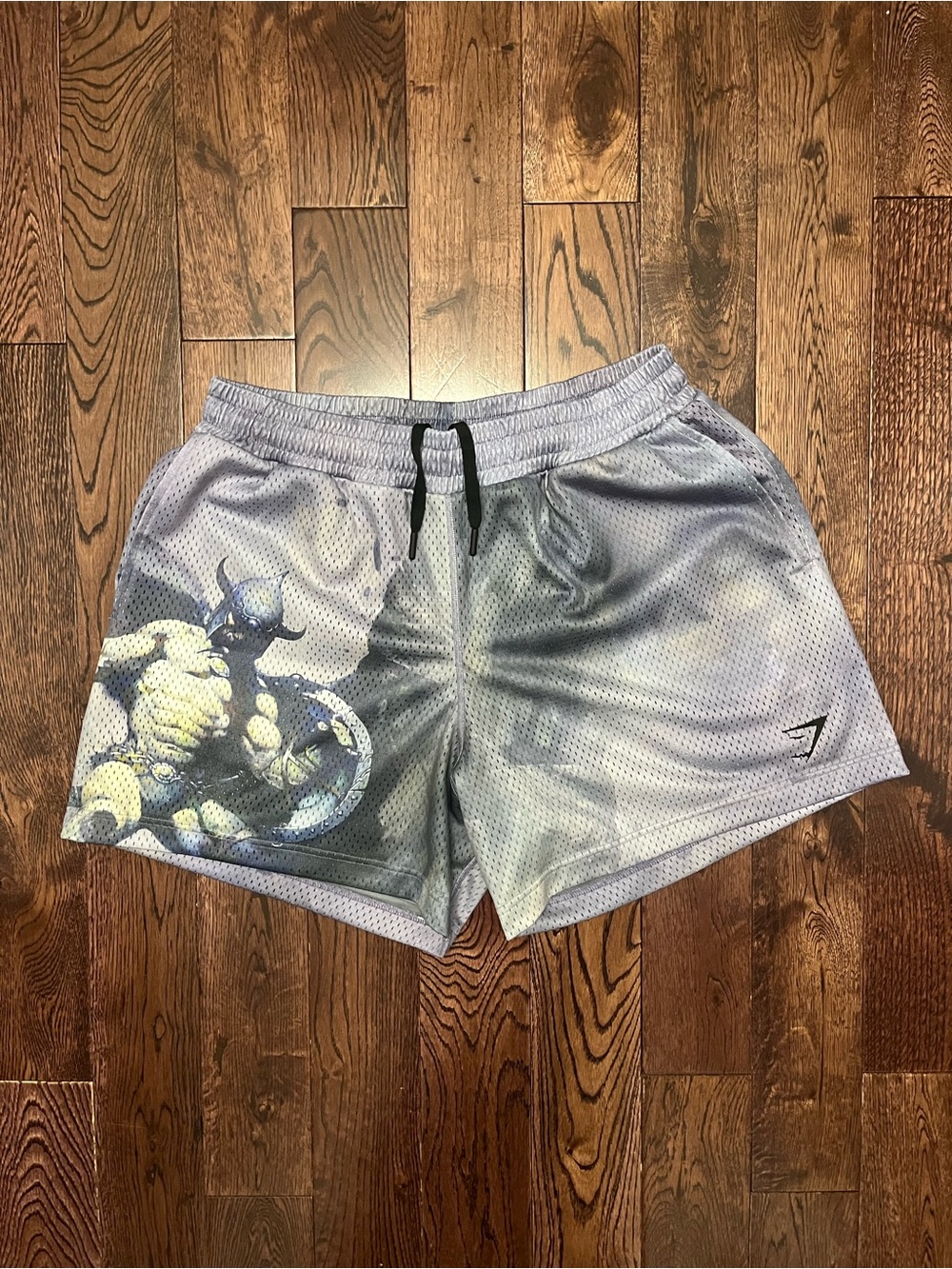 Gymshark X Frazetta Mens Mesh 5’ Shorts
